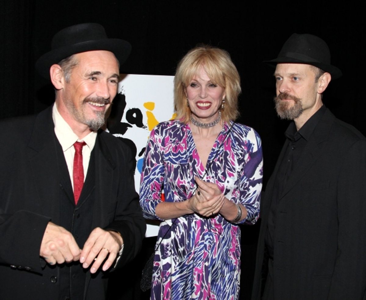 Mark Rylance, Joanna Lumley and David Hyde Pierce at 