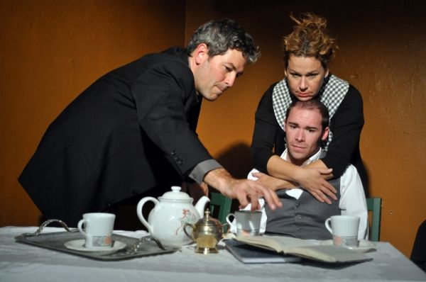 Bill Simmons, John Michael Goodson and Wendy Farber Photo