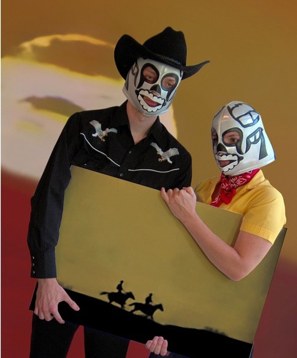 Oleg Dubson, Sheila Donovan at 