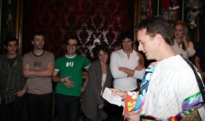 Matt Wall (Gypsy Winner-PROMISES, PROMISES) with Ben Steinfeld, Lucas Near-Verbrugghe Photo