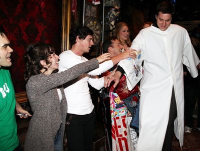 Heath Calvert ( Gypsy Robe Winner ) with James Barry, Benjamin Walker & Matt Wall (PR Photo