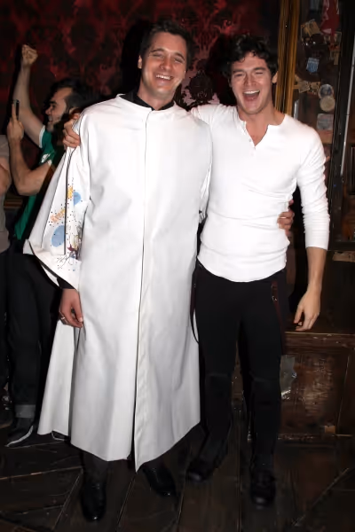 Heath Calvert ( Gypsy Robe Winner ) & Benjamin Walker Photo
