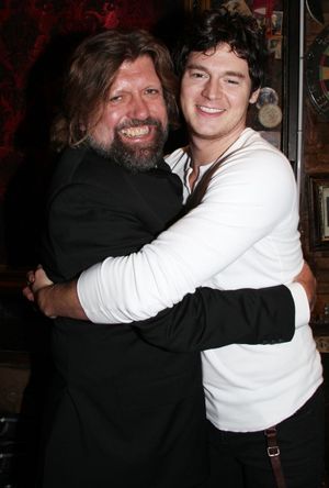 Oskar Eustis & Benjamin Walker @ BroadwayWorld Oskar Eustis & Benjamin Walker Photo