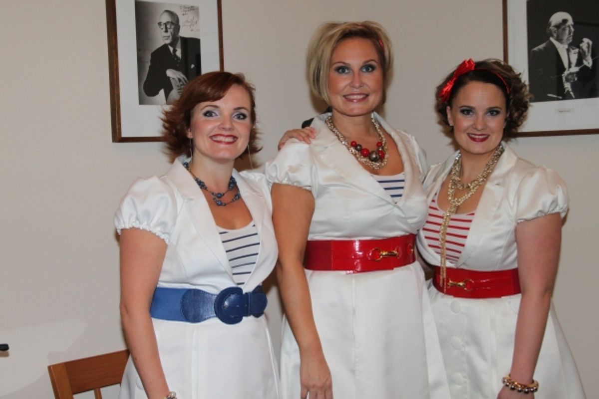 Nina Tapio, Virpi Moskari and Soila Sariola  at 