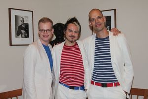 Ahti Paunu, Hannu Lepola and Jussi Chydenius  Photo