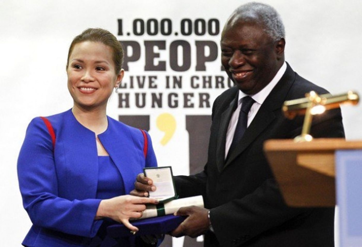 Photo Flash: Lea Salonga Is New UN Ambassador In Action Against Hunger Photo Flash: Lea Salonga Is New UN Ambassador In Action Against Hunger Image