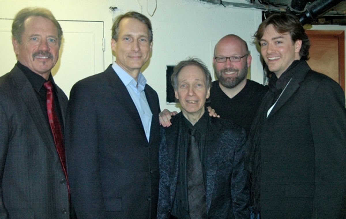 Tom Wopat, Gregg Edelman, Scott Siegel, Scott Coulter and Brian Charles Rooney at 