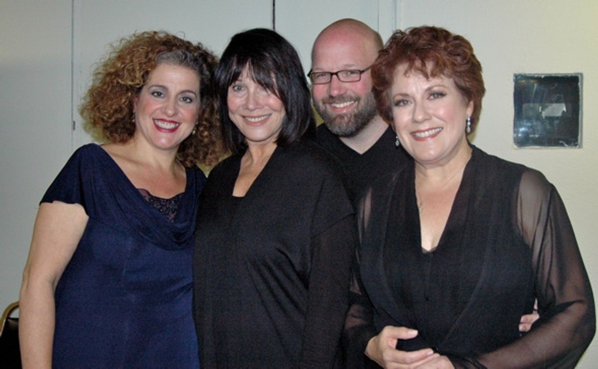 Mary Testa, Michelle Lee, Scott Coulter and Judy Kaye at 