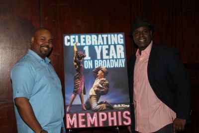 James Monroe Iglehart and J. Bernard Calloway Photo