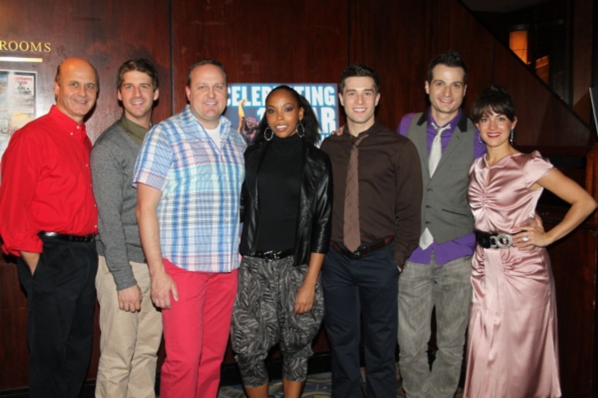 Allen Fitzpatrick, Bryan Langlitz, Kevin Covert, Dionne Figgins, Paul McGill, Bryan Fenkart and Betsy Struxness at 