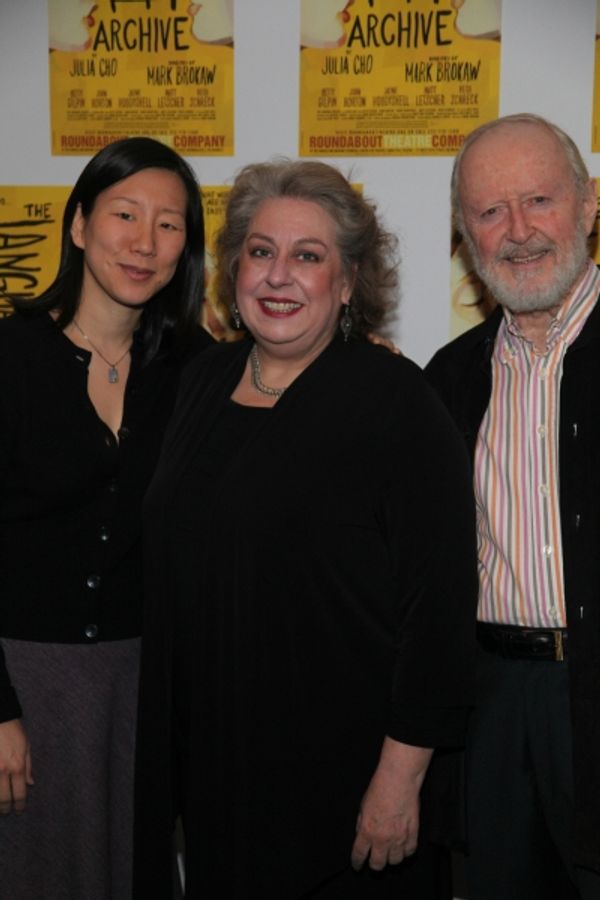 Julia Cho, Jayne Houdyshell and John Horton Photo