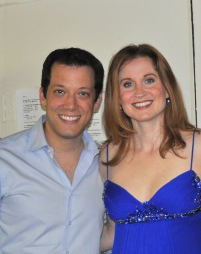 John Tartaglia  and Christiane Noll Photo
