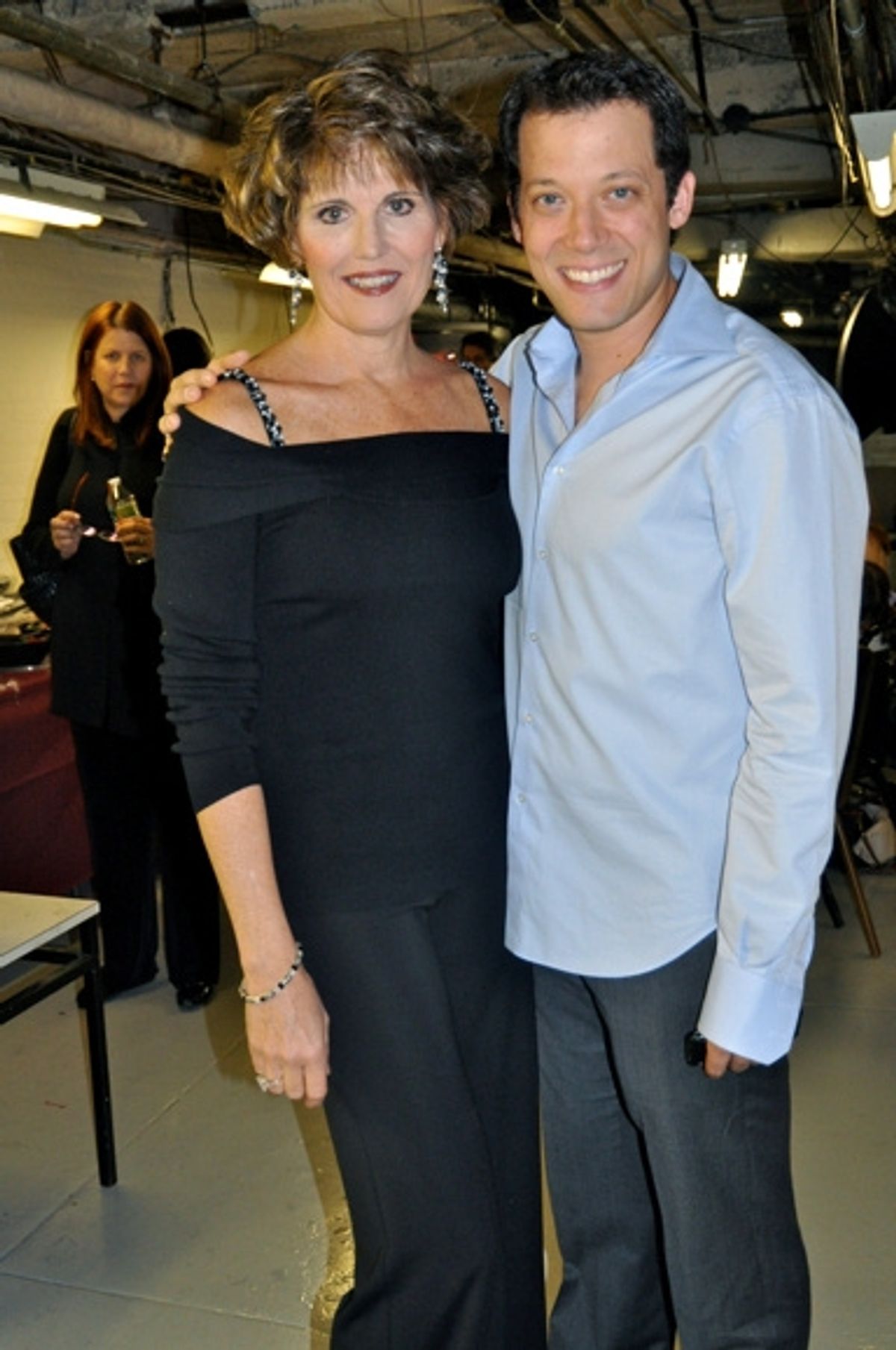 Lucie Arnaz and John Tartaglia at 