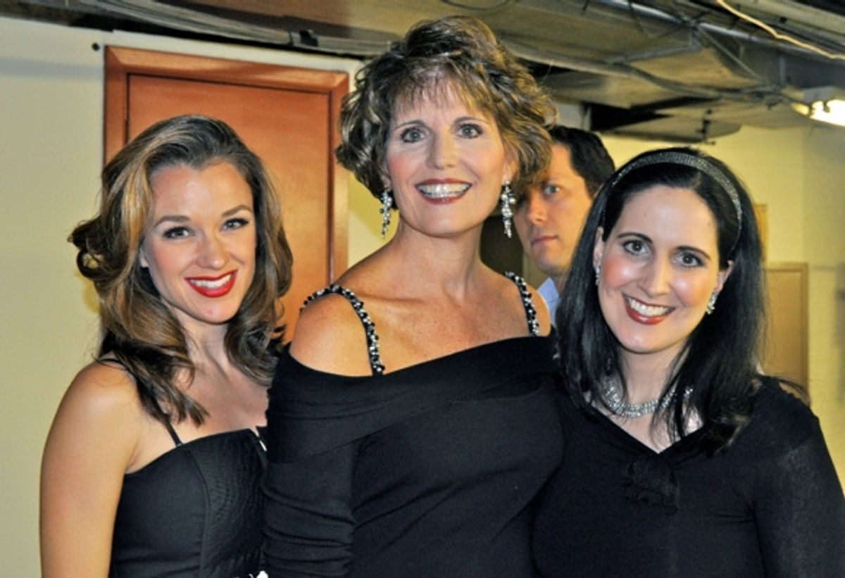 Sarah Uriarte Berry, Lucie Arnaz and Stephanie D'Abruzz  at 