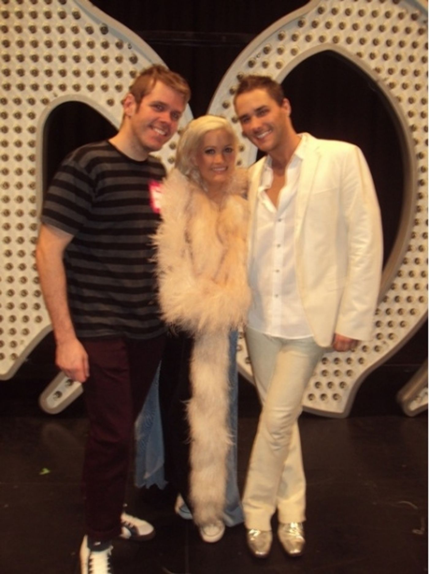 Photo Flash: Perez Hilton Visits PEEPSHOW! Photo Flash: Perez Hilton Visits PEEPSHOW! Image