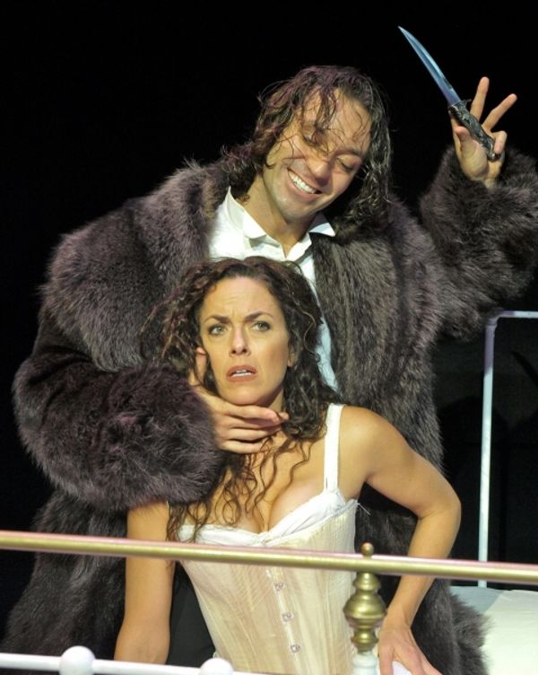 Michelle Dawson (as Lucy) and Xander Chauncey Photo