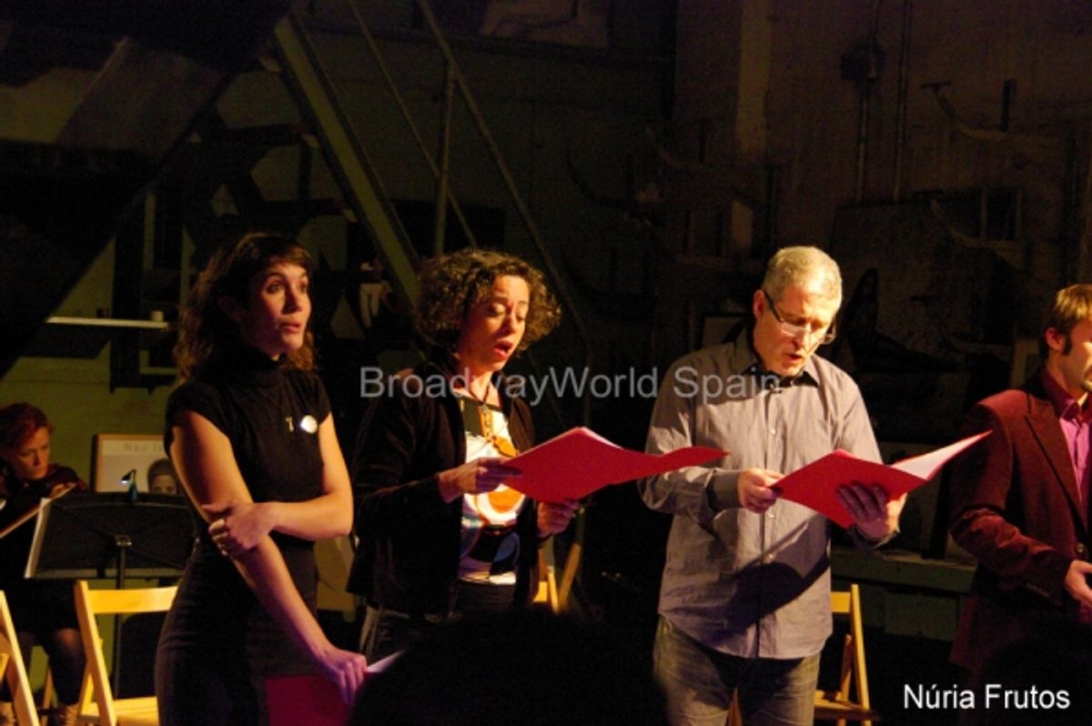 Mariona Castillo, Carmen SÃ¡nchez y Oscar Mas at 