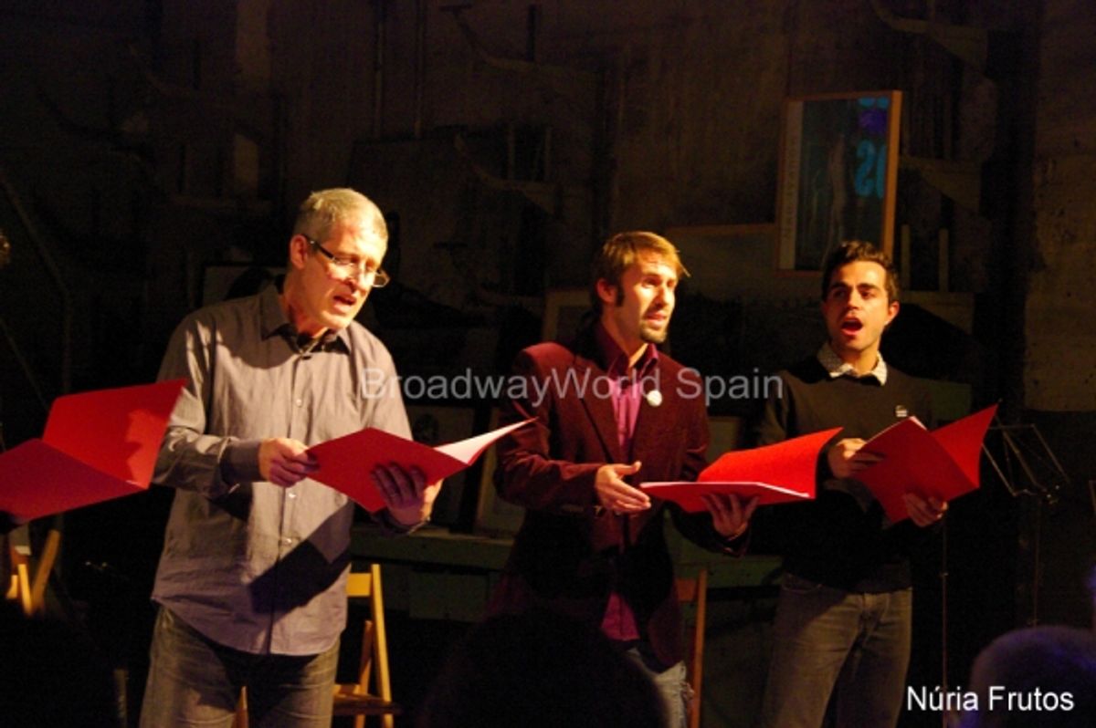 Oscar Mas, Marc Vilavella y Jordi Sanosa at 