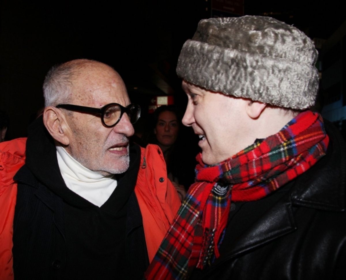 Larry Kramer & Charles Busch at 