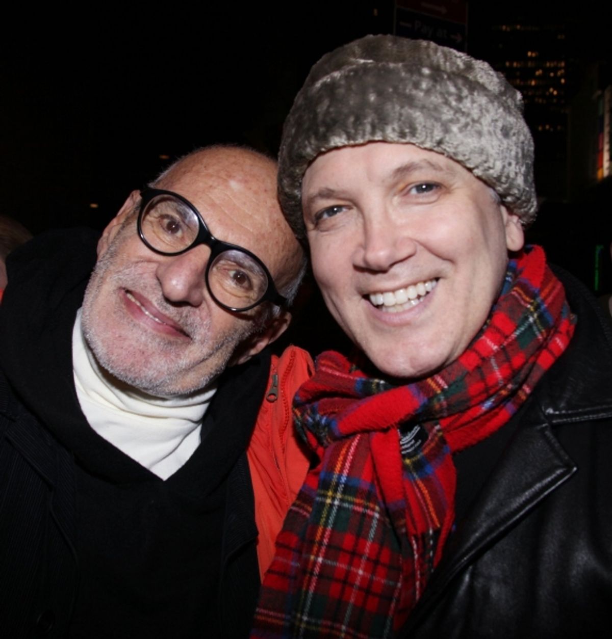 Larry Kramer & Charles Busch at 