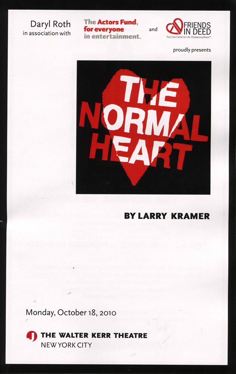 Photo Coverage: THE NORMAL HEART Curtain Call — photo 1 of 25