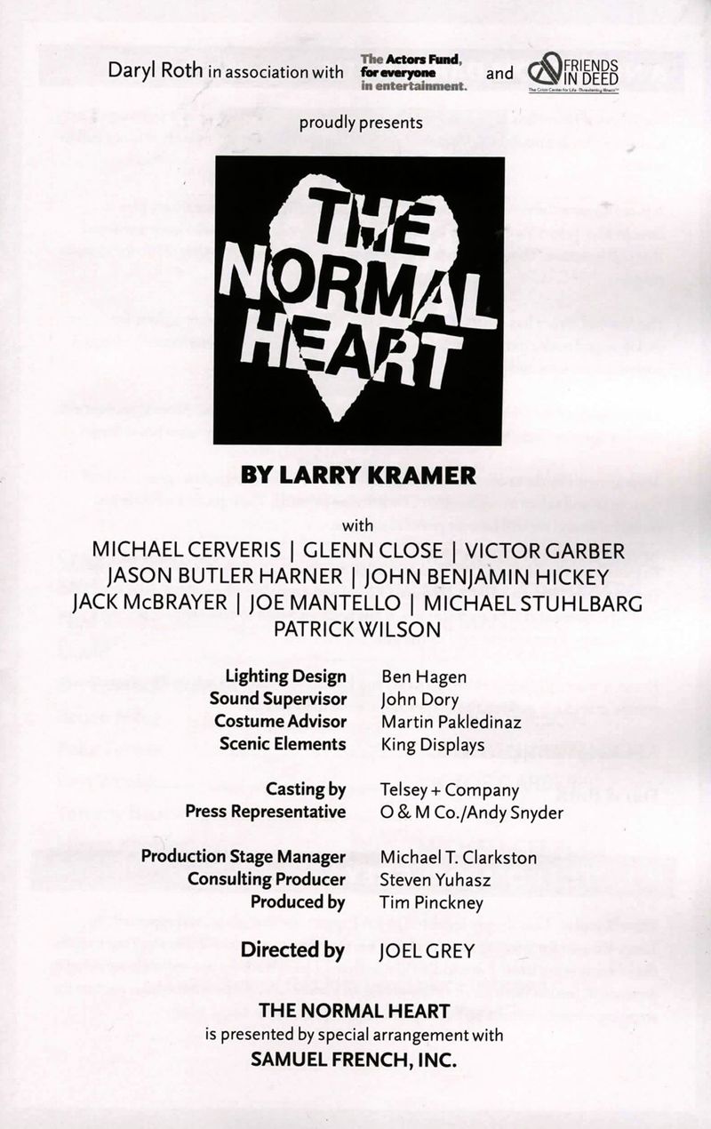 Photo Coverage: THE NORMAL HEART Curtain Call — photo 3 of 25