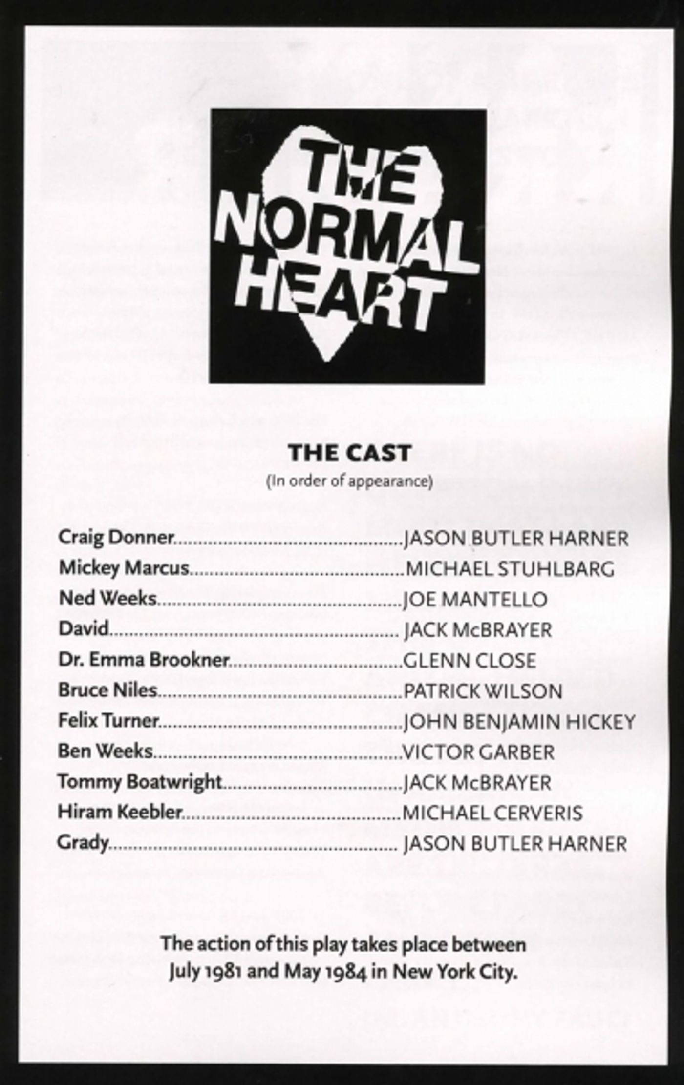 Photo Coverage: THE NORMAL HEART Curtain Call  Image