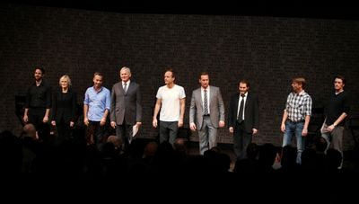Santino Fontana, Glenn Close, Joe Mantello, Victor Garber, John Benjamin Hickey, Patr Photo