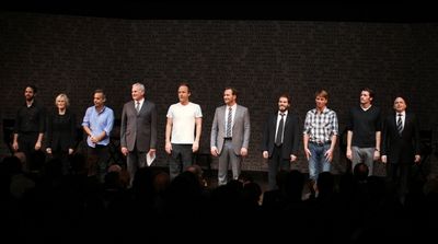 Santino Fontana, Glenn Close, Joe Mantello, Victor Garber, John Benjamin Hickey, Patr Photo