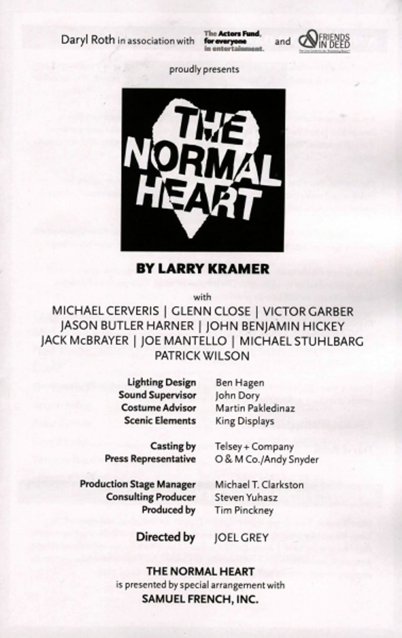 Photo Coverage: THE NORMAL HEART Curtain Call  Image
