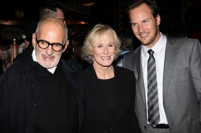Larry Kramer, Glenn Close & Patrick Wilson Photo