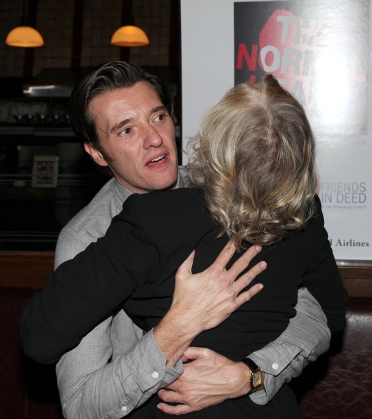 Jason Butler Harner and Glenn Close at 