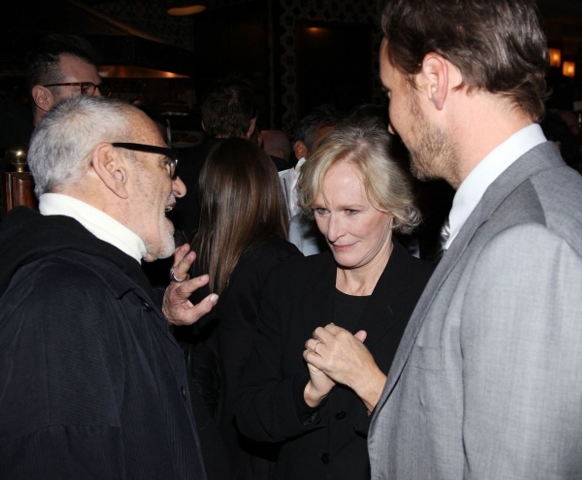 Larry Kramer, Glenn Close & Patrick Wilson at 