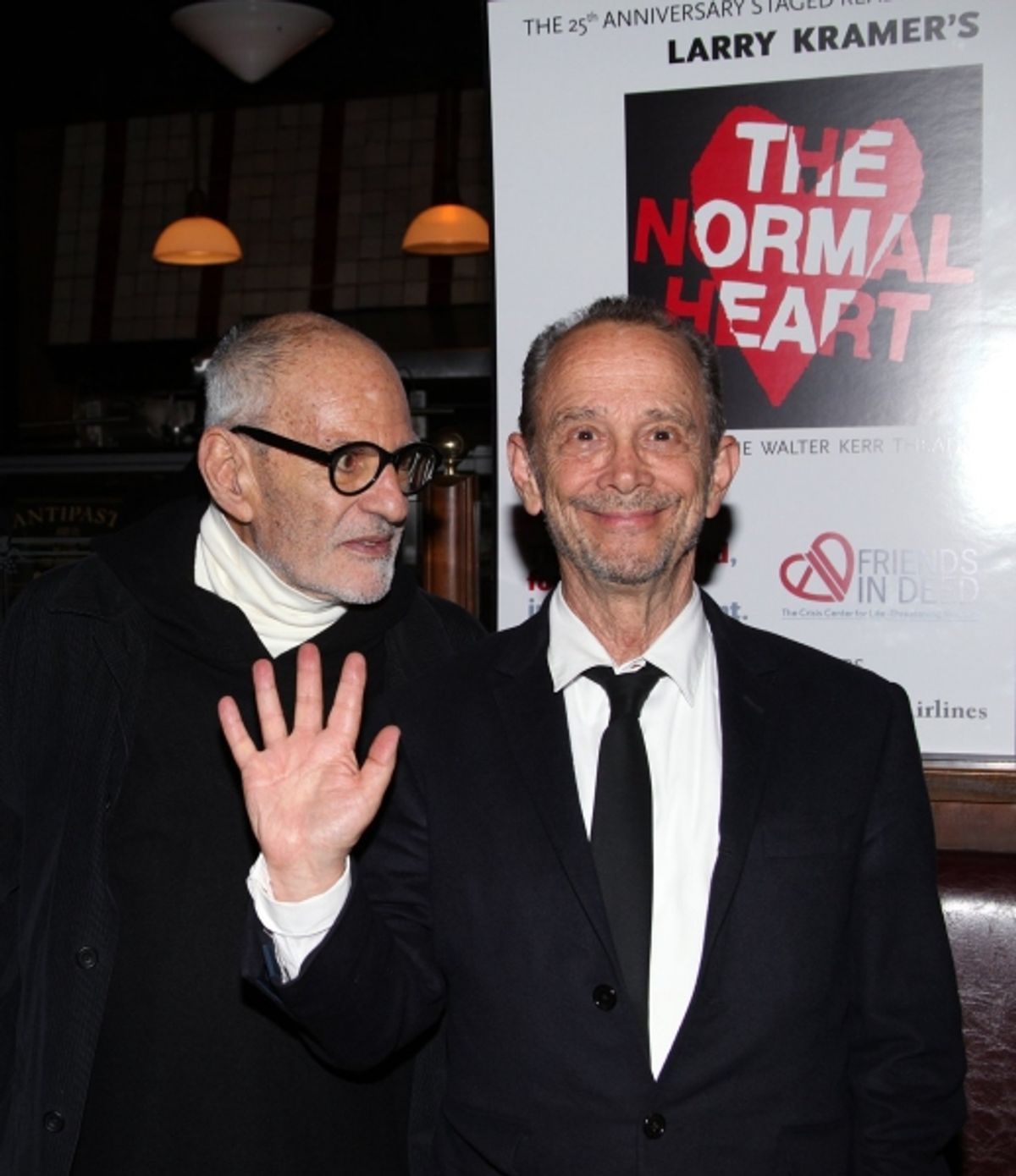 Larry Kramer & Joel Grey at 