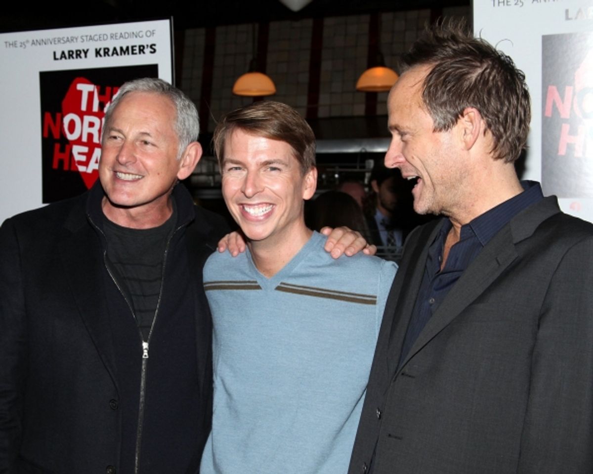 Victor Garber, Jack McBrayer & John Benjamin Hickey at 