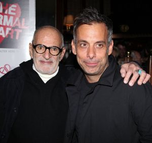 Larry Kramer & Joe Mantello Photo