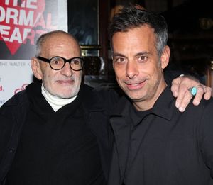 Larry Kramer & Joe Mantello Photo