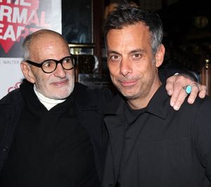 Larry Kramer & Joe Mantello Photo