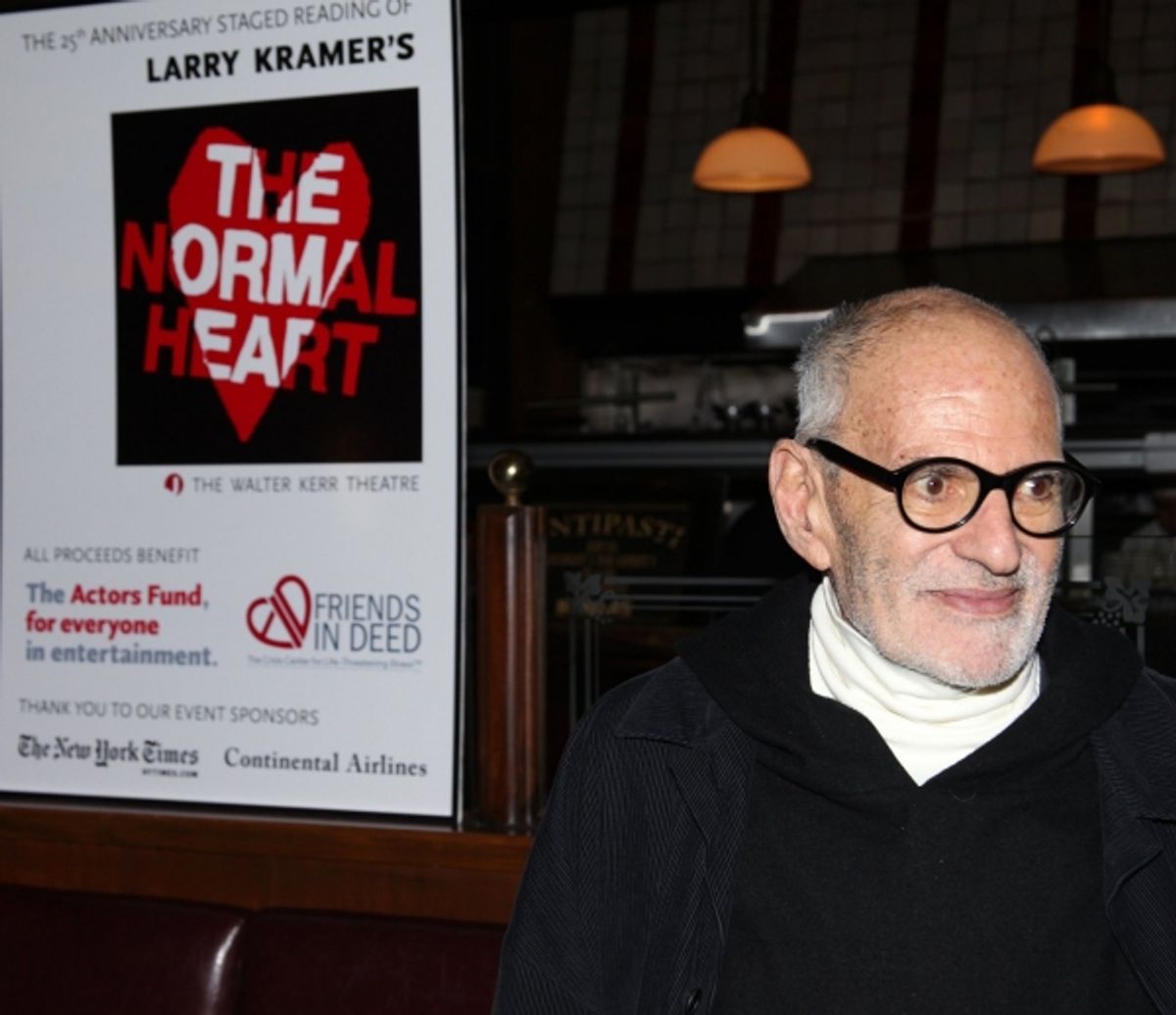 Larry Kramer at 