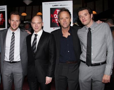 Patrick Wilson, Michael Cerveris, Josh Benjamin Hickey and Jason Butler Harner Photo