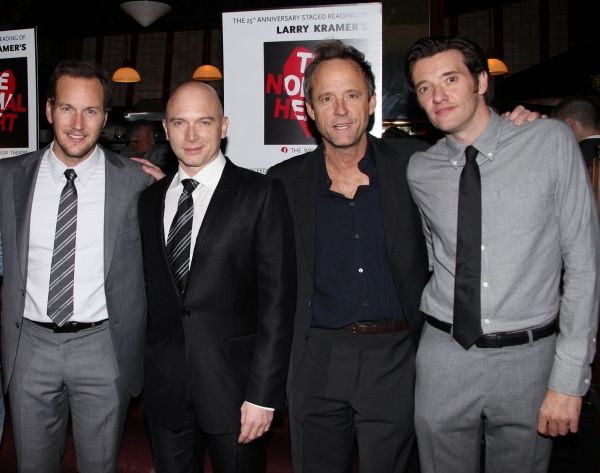 Patrick Wilson, Michael Cerveris, Josh Benjamin Hickey and Jason Butler Harner Photo