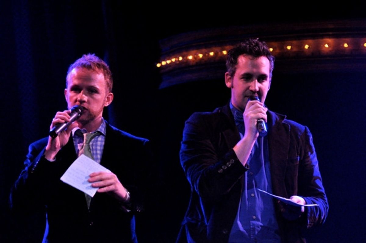 Marty Thomas and Ben Cameron at 