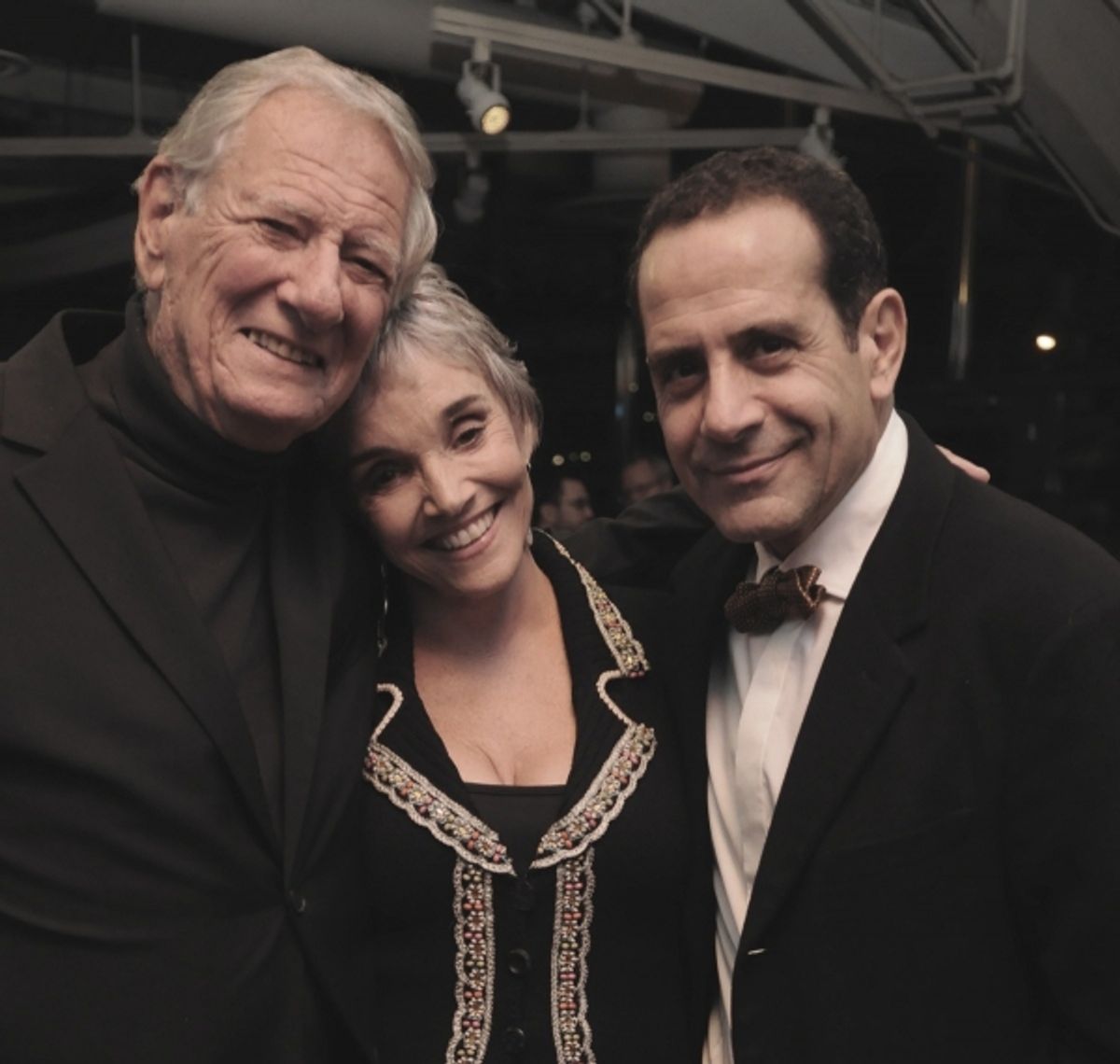 Robert Brustein, Brooke Adams, and Tony Shalhoub at 