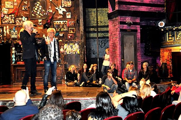 Dee Snider, Mick Jones & the cast of Rock of Ages Photo