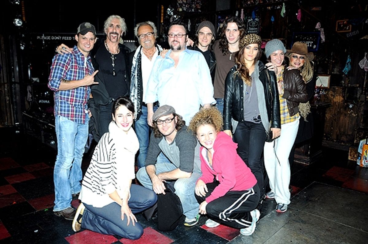 Dee Snider, Mick Jones & the cast of Rock of Ages at 