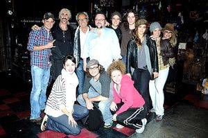 Dee Snider, Mick Jones & the cast of Rock of Ages @ BroadwayWorld Dee Snider, Mick Jones & the cast of Rock of Ages Photo