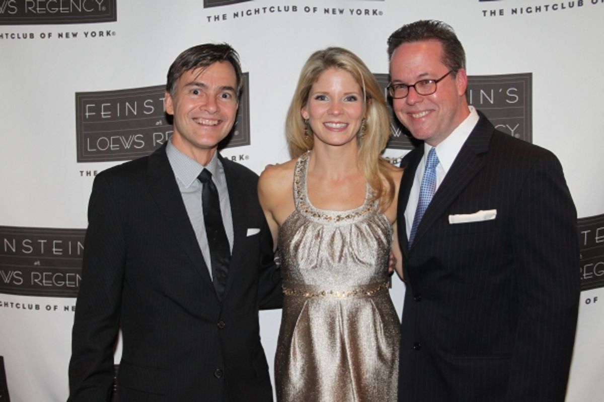 Bill Schermerhorn, Kelli O'Hara and Dan Dutcher at 