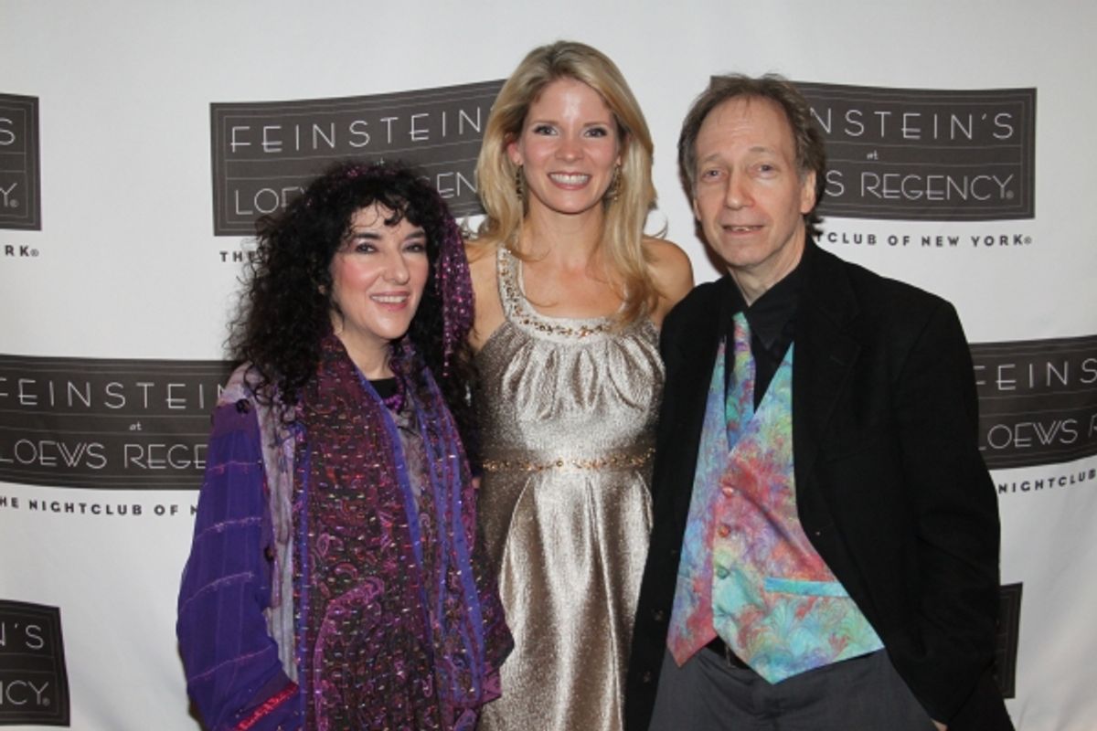 Barbara Seigel, Kelli O'Hara and Scott Seigel at 