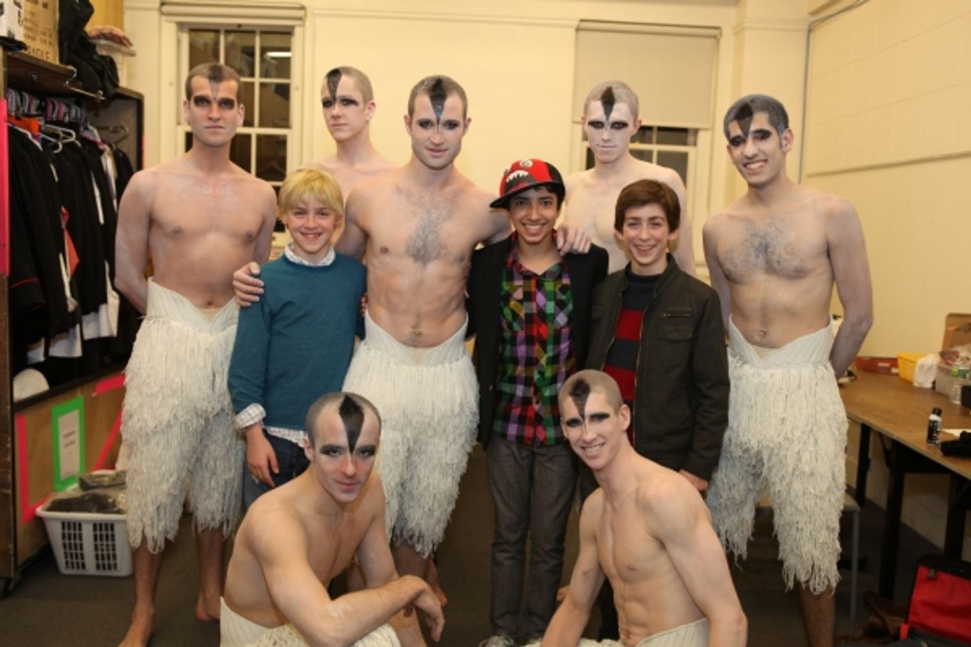 Photo Exclusive: BILLY ELLIOT Cast Visits SWAN LAKE  Image