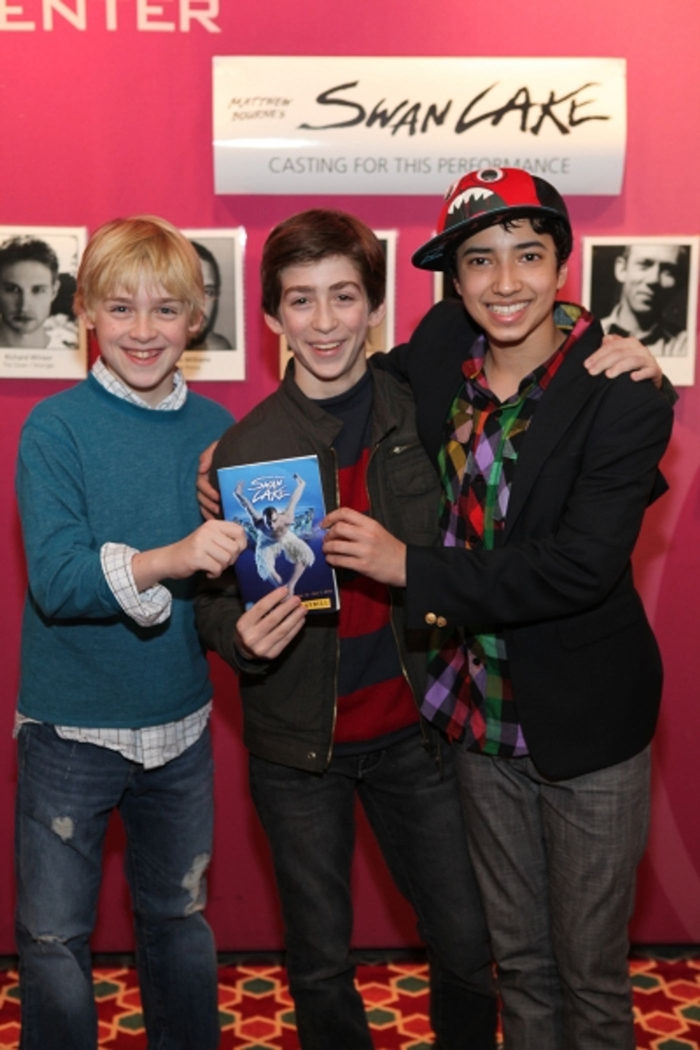 Photo Exclusive: BILLY ELLIOT Cast Visits SWAN LAKE  Image